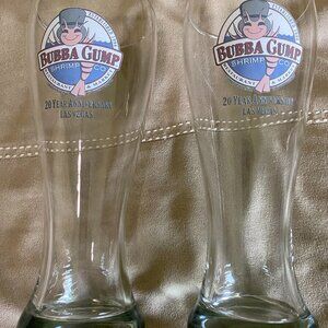 Bubba Gump Beer Glasses